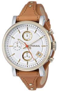 Fossil Women's ES3615 Analog Display Analog Quartz Brown Watch