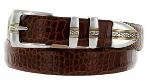 Milan Italian Calfskin Leather Designer Dress and Golf Belts for Men