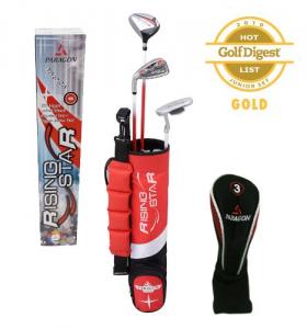 Paragon Rising Star Kids/Toddler Golf Clubs Set Ages 3-5 Red