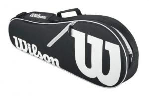 Wilson Advantage II Triple Bag, Black/White