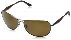 Ray-Ban Men's ORB3519 029/8362 Polarized Aviator Sunglasses