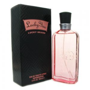 Lucky You By Lucky Brand For Women. Eau De Toilette Spray 3.4 Oz.