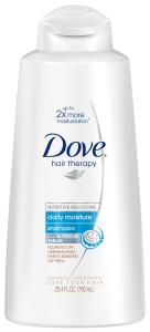 Dove Damage Therapy Daily Moisture Shampoo, Packaging May Vary, 25.4 Ounce