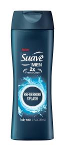 Suave Men Body Wash, Refreshing, 12 Fl Oz