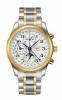 Longines Master Collection Chronograph White Dial Steel and 18kt Yellow Gold Mens Watch L26735787