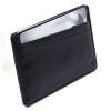 AlpineSwiss Leather Card Case Wallet Slim Super Thin 5 Card Slots Front Pocket