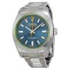 Rolex Milgauss Blue Dial Stainless Steel Mens Watch 116400GV