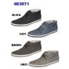 Arider AR3071 Men's High-Top Casual Shoes - Black