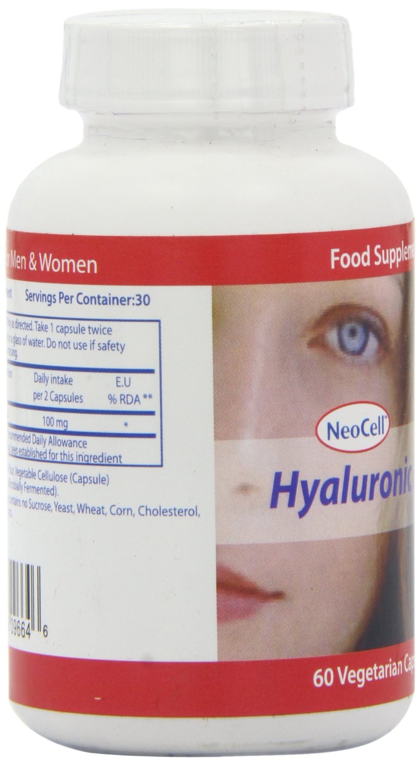 Thực phẩm dinh dưỡng Neocell Hyaluronic Acid From Rooster Comb, 100 Mg