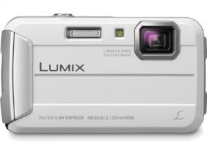 Panasonic Lumix DMC-TS25 16.1 MP Tough Digital Camera with 8x Intelligent Zoom (White)