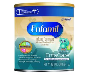 Enfamil EnfaCare Infant Formula Powder for Babies Born Prematurely, 12.8 Ounce (Pack of 6) (Packaging May Vary)