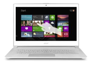 Máy tính xách tay Acer Aspire S7-392-6832 13.3-Inch Touchscreen Ultrabook (1.6 GHz Intel Core i5-4200U Processor, 8GB DDR3, 128GB SSD, Windows 8) Crystal White