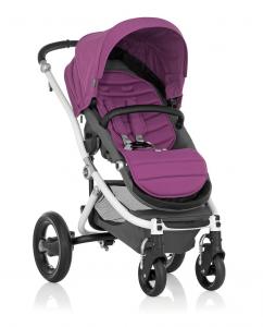 Xe đẩy Britax Affinity Stroller, White/Cool Berry