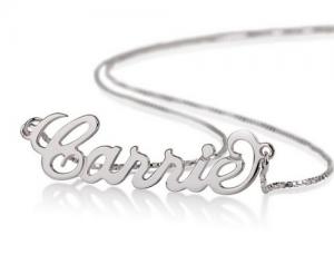 Dây chuyền Sterling Silver Personalized Name Necklace - Custom Made Any Name