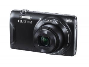 Fujifilm FinePix T500 16MP 12x Optical/24x fixed LCD Digital Zoom Camera (Black)