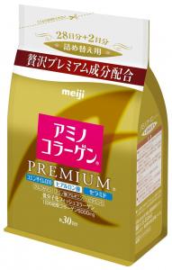 Thực phẩm dinh dưỡng Meiji Amino Collagen Premium 214g, Refill