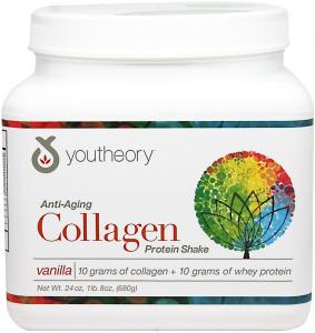 Thực phẩm dinh dưỡng Youtheory Collagen Protein Shake Vanilla-1.8 lb-Powder
