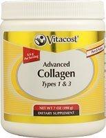 Thực phẩm dinh dưỡng Vitacost Advanced Collagen Types 1 & 3 - 6600 mg -- 7 oz