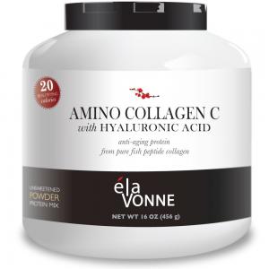 Thực phẩm dinh dưỡng Amino Collagen C with Hyaluronic Acid (60-Day Supply) - Fish Collagen Peptide Powder