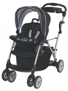 Xe đẩy Graco RoomFor2 Stand and Ride Classic Connect Stroller, Metropolis