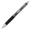 uni-ball Signo Gel 207 Retractable Roller Ball Pen, Medium Point, Translucent Barrel, Black Ink, 12-Pack (33950)
