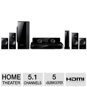 Dàn âm thanh Samsung Speaker Smart 3D Blu-ray & DVD Home Theater System Includes Two Full-Range Wireless Front & Surround Speakers Plus Full-Range Center Speaker & Dual Unit Subwoofer Captivating 2D And 3D In Full HD 1080p, Built-i