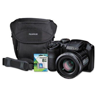 Fuji Finepix S4800 Digital Camera Bundle, 16Mp, 30X Optical Zoom, 7.2X Digital Zoom