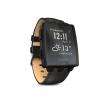 Đồng hồ Pebble Steel Smart Watch for iPhone and Android Devices (Black Matte)