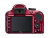 Nikon D3300 24.2 MP CMOS Digital SLR with AF-S DX NIKKOR 18-55mm f/3.5-5.6G VR II Zoom Lens (Red)