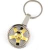 Maycom® Creative Auto Parts Models Spinning Metallic Wheel Rim Keychain Key Chain Ring Keyring Keyfob (Golden)