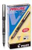 Pilot Precise V7 Stick Rolling Ball Pens, Fine Point, Black Ink, Dozen Box (35346)