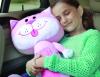 Seat Pets Pink Cat Car Seat Toy