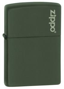 Zippo Logo Matte Pocket Lighter