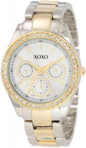 Đồng hồ XOXO Women's XO5429  Rhinestone-Accented Two-Tone Bracelet Watch