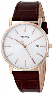 Đồng hồ Bulova Men's 98H51 Leather Dress Watch