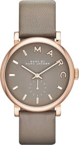 Đồng hồ Marc by Marc Jacobs Baker Grey Dial Gravel Gray Leather Ladies Watch MBM1318