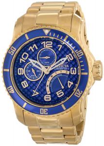 Đồng hồ Invicta Men's 15342 Pro Diver Analog Display Japanese Quartz Gold Watch