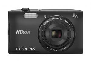 Máy ảnh Nikon COOLPIX S3600 20.1 MP Digital Camera with 8x Zoom NIKKOR Lens and 720p HD Video (Black)