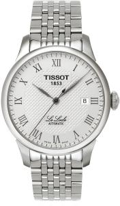 Đồng hồ Tissot Men's T41148333 Le Locle Silver Textured Dial Watch