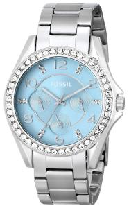 Đồng hồ Fossil Women's ES3529 Riley Analog Display Analog Quartz Silver Watch
