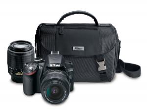 Máy ảnh Nikon D3200 24.2 MP CMOS Digital SLR Camera with 18-55mm and 55-200mm Non-VR DX Zoom Lenses Bundle