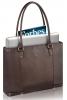 Túi xách Solo Vintage Collection Women's Leather Carryall for Laptops up to 15.6 Inches, Dark Brown (VTA801)