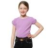 Dây lưng Kids Elastic Adjustable Stretch Belt with Silver Square Buckle (21 colors)