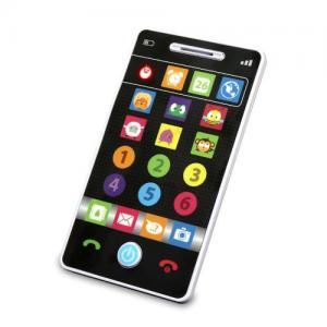 Điện thoại đồ chơi Kidz Delight Smooth Touch Smart Phone, Black Display