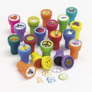 Bộ đồ chơi 50 Assorted Plastic Stamps