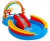 Bể bơi bằng hơi Intex  117-by-76-by-53-Inch Rainbow Ring Pool Play Center