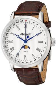Đồng hồ Ingersoll Men's INQ027WHSL Oxford Analog Display Japanese Quartz Brown Watch