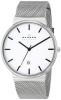Đồng hồ Skagen Men's SKW6052 Ancher Quartz 3 Hand Date Stainless Steel Silver Watch