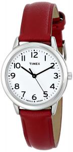 Đồng hồ Timex Women's Red Leather Strap Watch