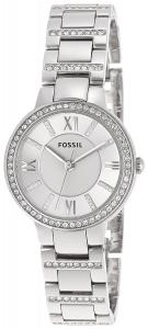 Đồng hồ Fossil Women's ES3282 Virginia Analog Display Analog Quartz Silver Watch